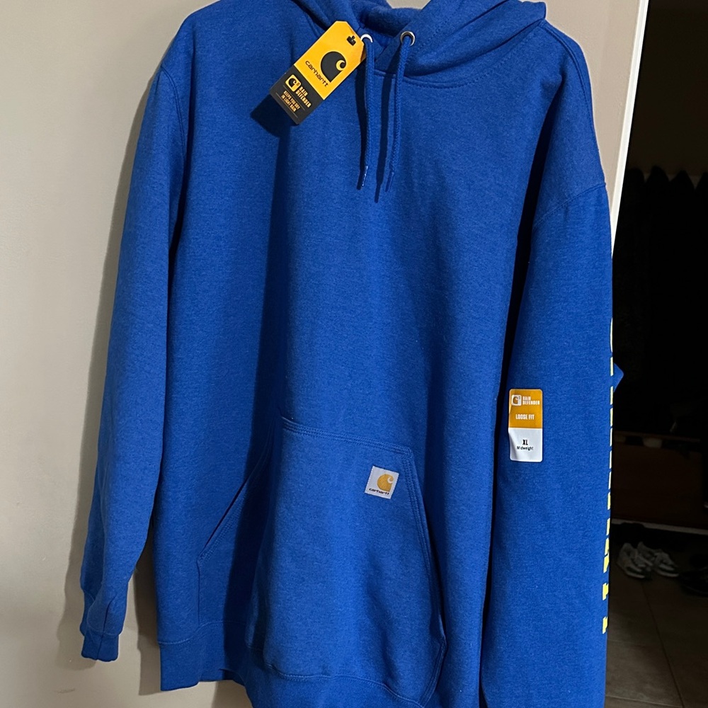 Carhartt Men's Royal Blue Hoodie